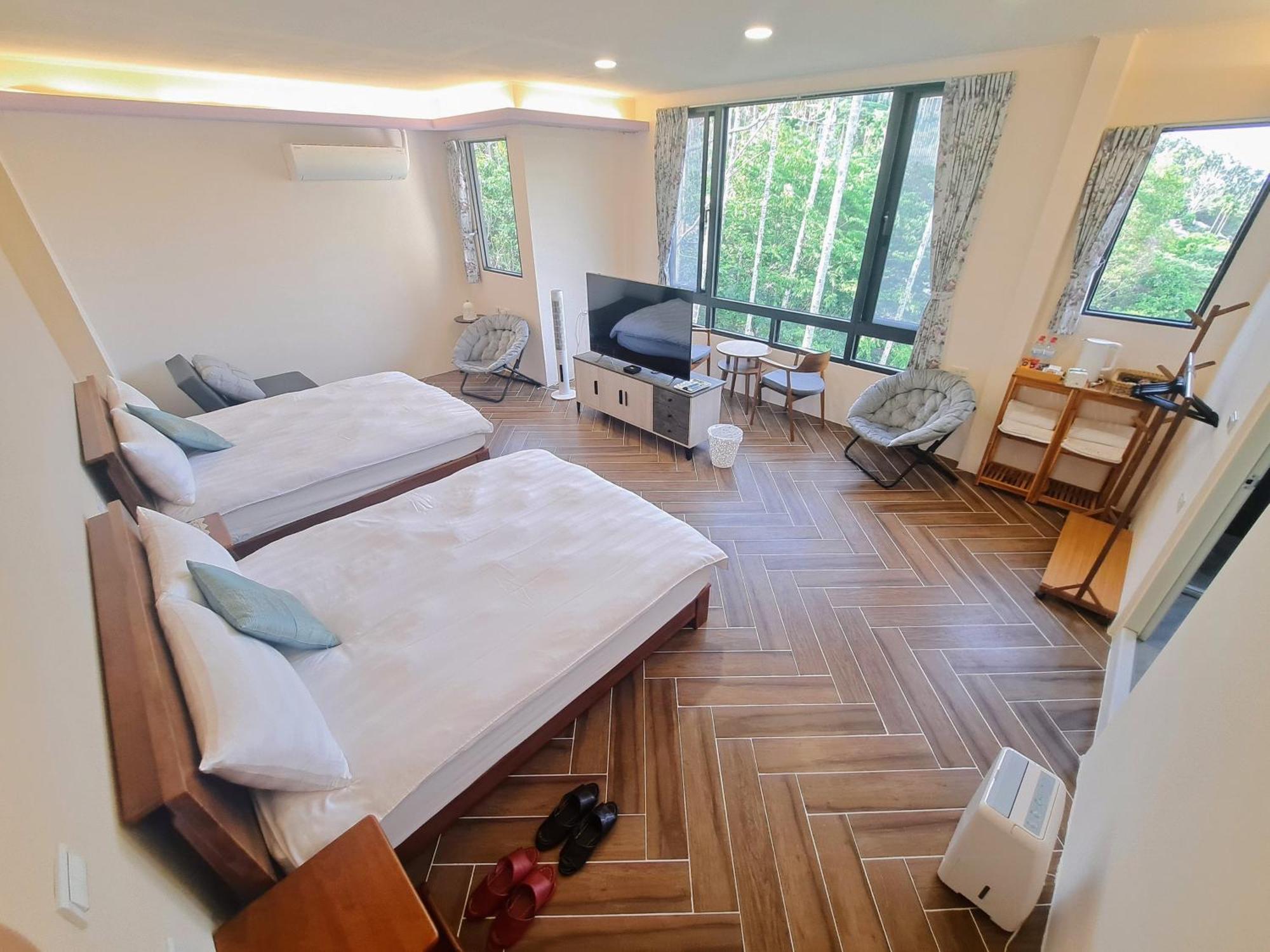 Rainy Pleasure Apartment Meishan ภายนอก รูปภาพ